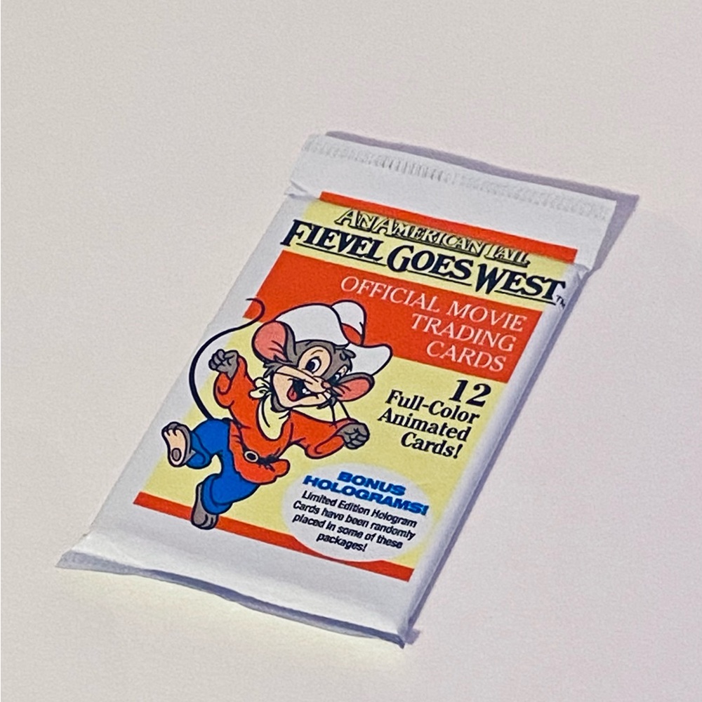 An American Tail Fievel Goes West Trading Cards 1991 NWT